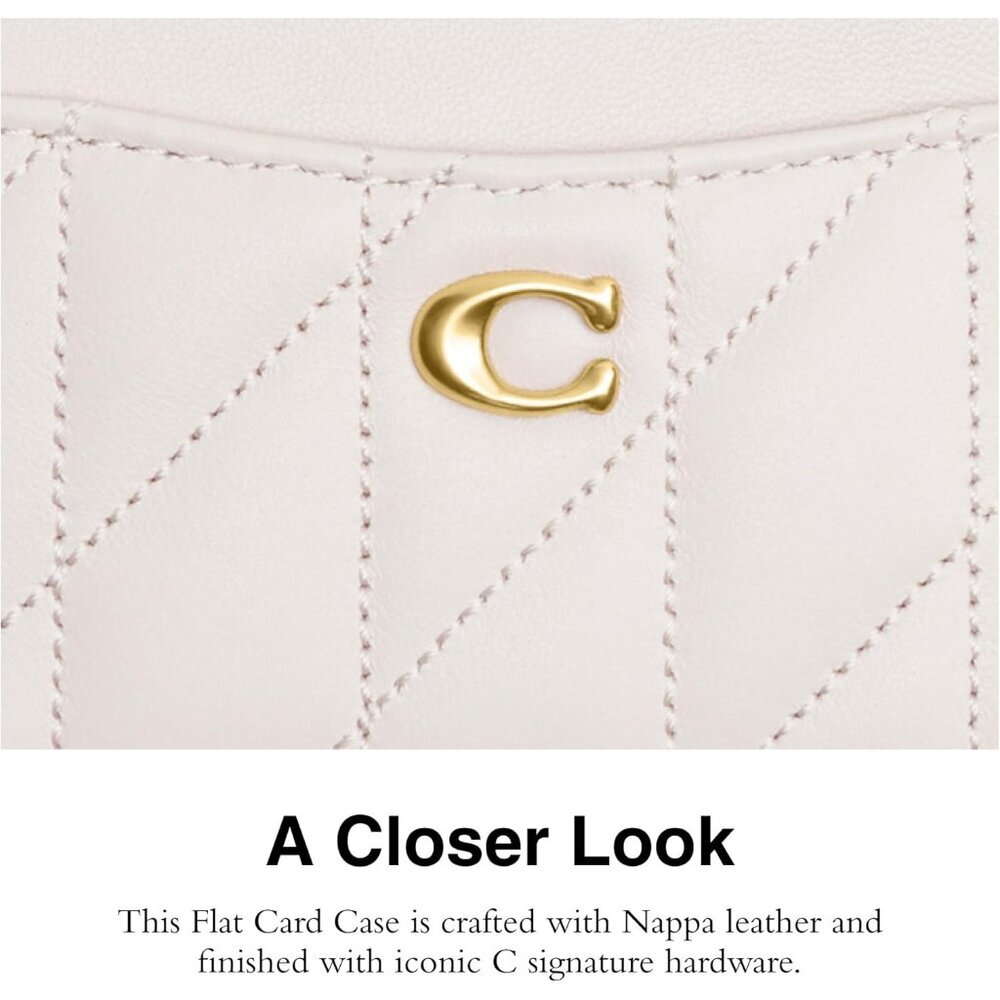 Quilted Pillow Leather Essential Card Case - Picture 4 of 5